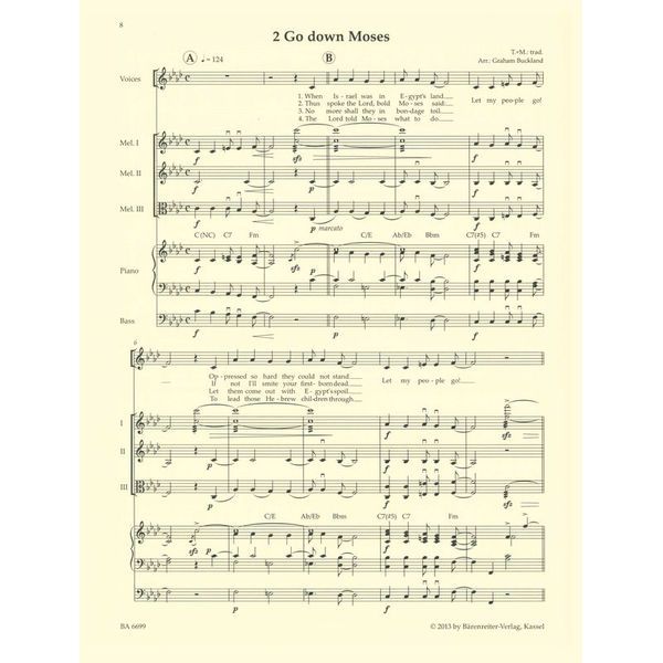 Brenreiter combocom Spirituals