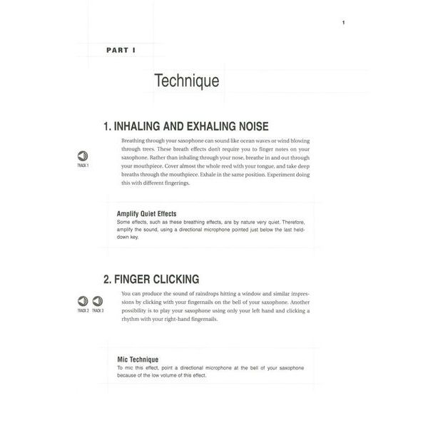 Berklee Press Saxophone Sound Effects