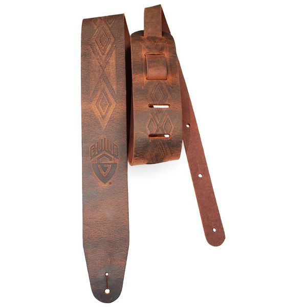 Guild Tooled American Leather StrapB