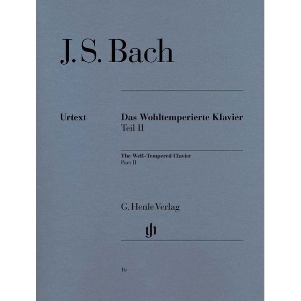 Henle Verlag Bach Wohltemperiert Klavier II