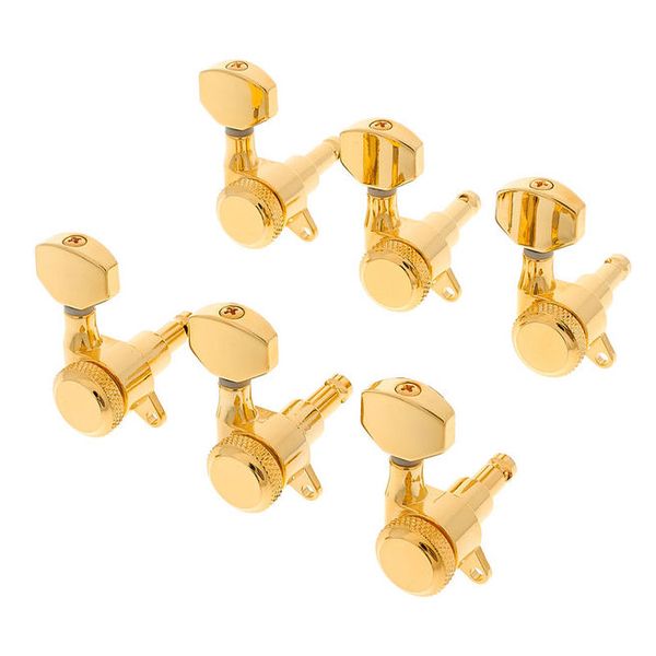 Harley Benton Parts Locking Tuners 6L GD