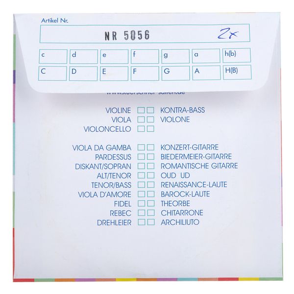 K&uuml;rschner Oud Strings Set No. 415104