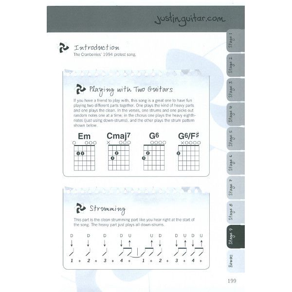 Wise Publications Justinguitar.com Songs 1 E