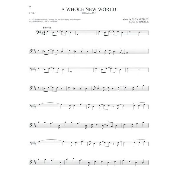 Hal Leonard 101 Disney Songs: Cello