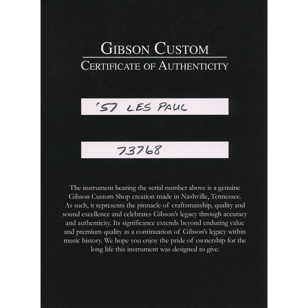 Gibson Les Paul 57 Goldtop VOS LH