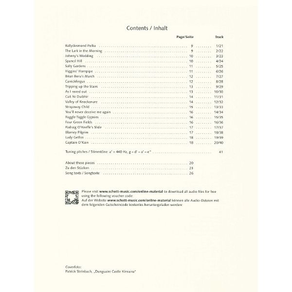 Schott The Irish Violin Book