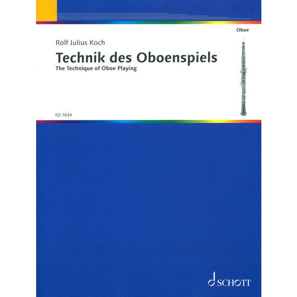 Schott Die Technik des Oboenspiels