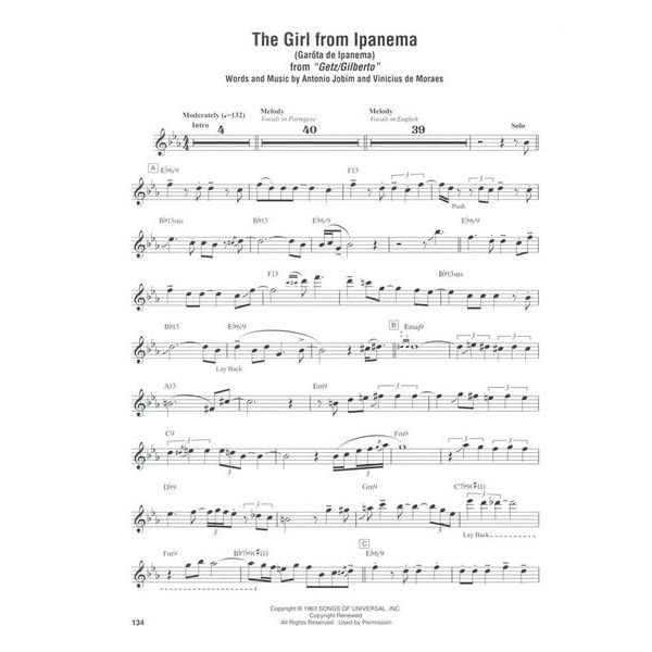 Hal Leonard Stan Getz Omnibook Bb