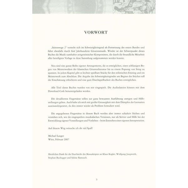 Edition Dux Saitenwege 2