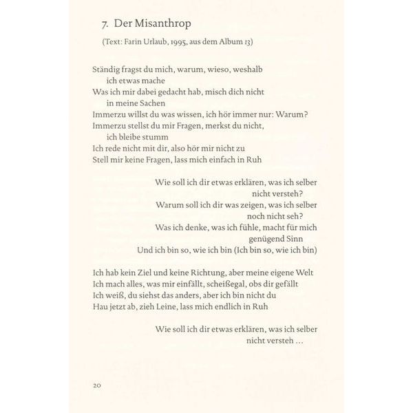 Reclam Verlag die rzte: 40 Songtexte