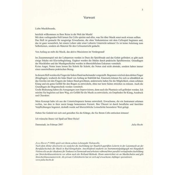 Edition Peters Cello Spielen 1