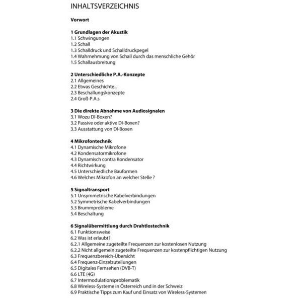 GC Carstensen Verlag Das PA Handbuch