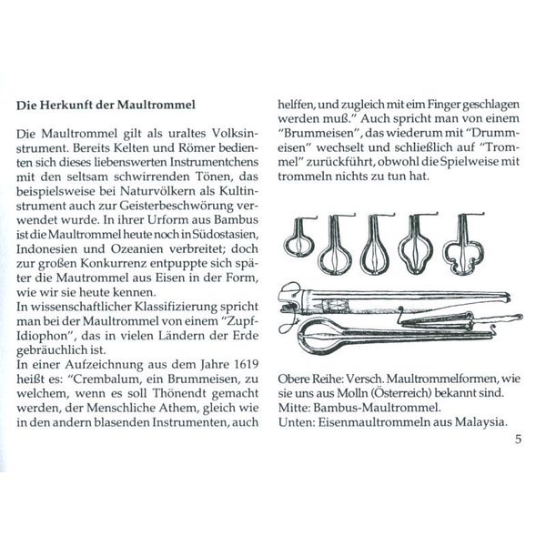 Musikverlag Preissler Musizieren auf der Maultrommel