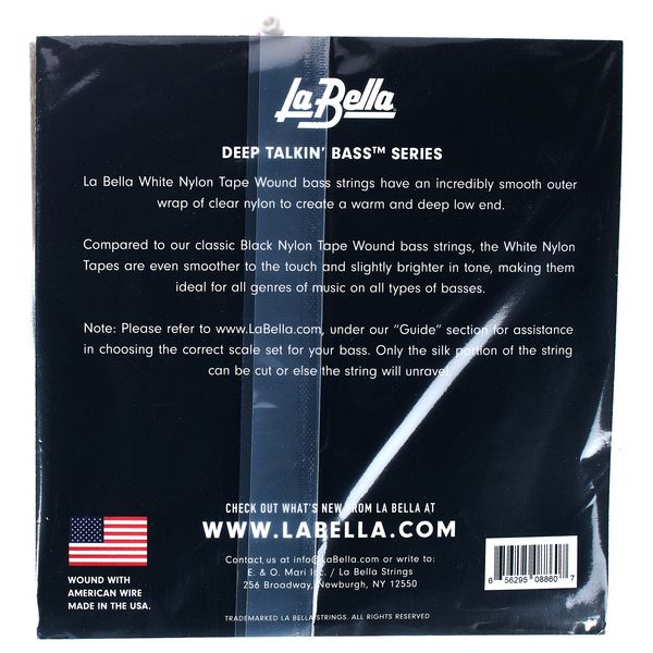 La Bella 760T White Nylon