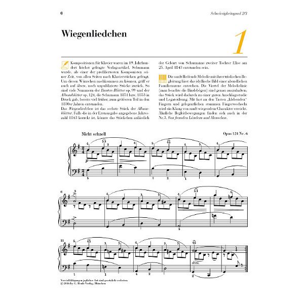 Henle Verlag Am Klavier Schumann