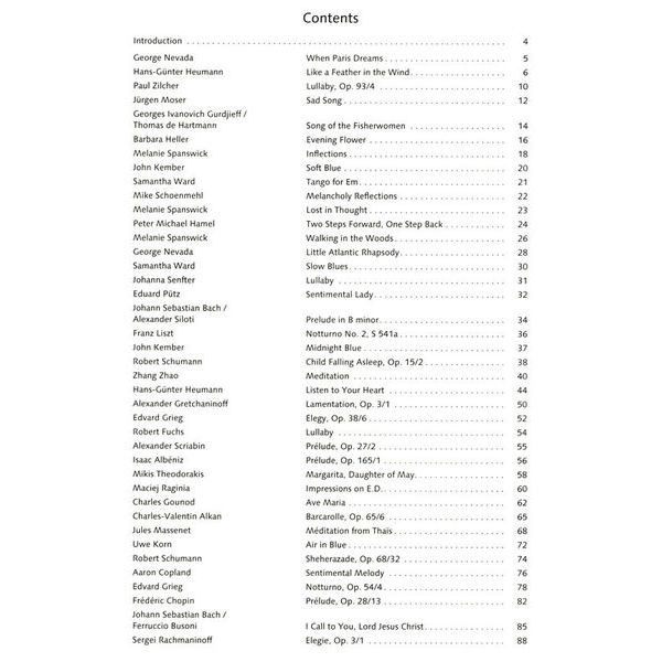 Schott Relax Meditative Piano