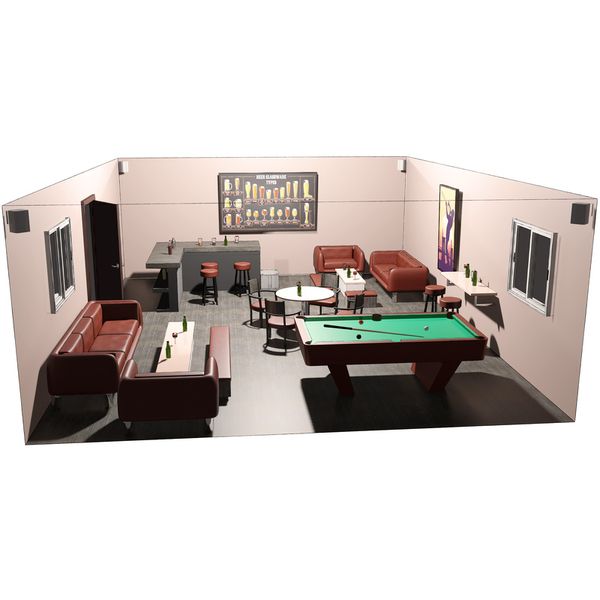 the box pro Lounge Bundle M white