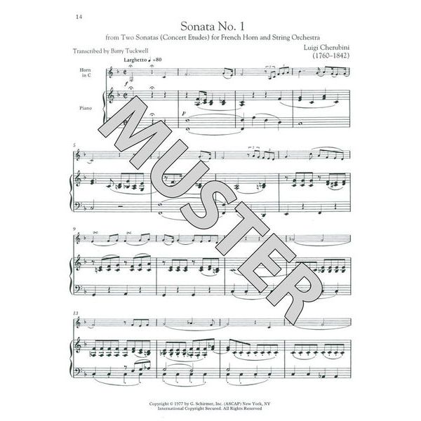 G. Schirmer Horn Collection Intermediate