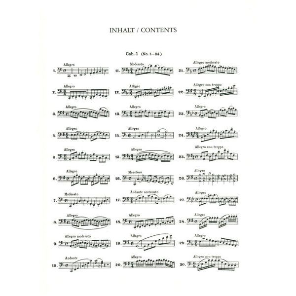 Edition Peters Dotzauer 113 Cello-Etüden 1