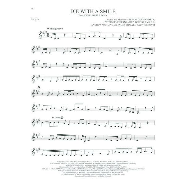 Hal Leonard 101 Top Hits for Violin