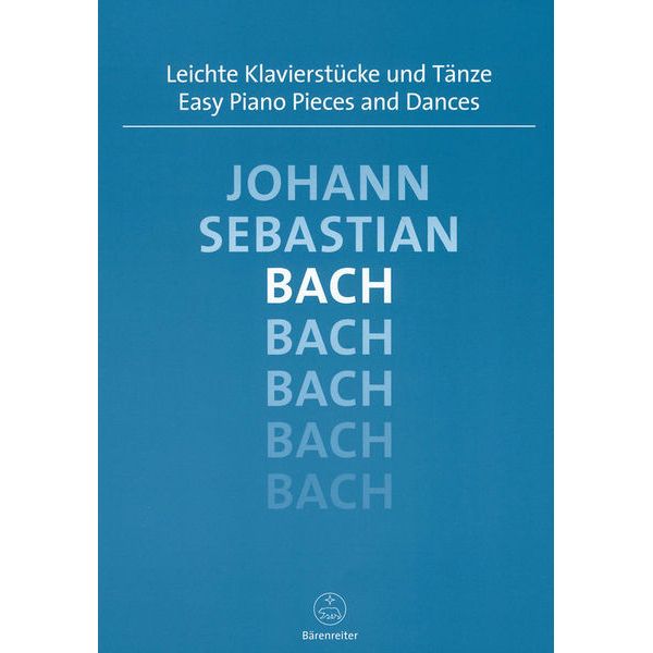 Brenreiter Bach Leichte Klavierstücke