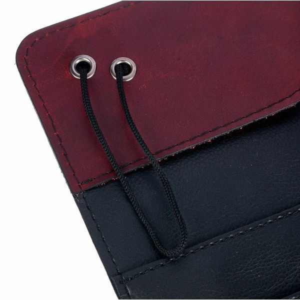 Zultan Leather Stick Bag Red