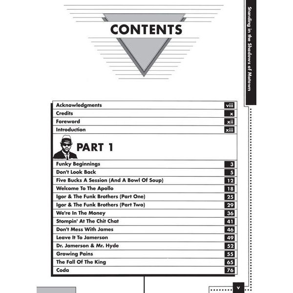 Hal Leonard Standing In The Shadows Motown