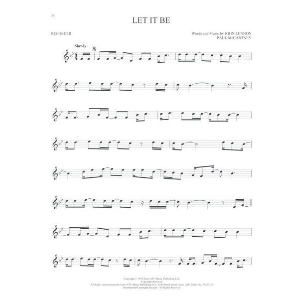 Hal Leonard 50 Popsongs for Kids Recorder