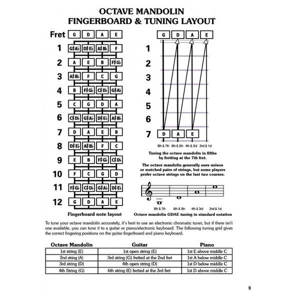 Cabot Books Publishing Octave Mandolin Chord Bible