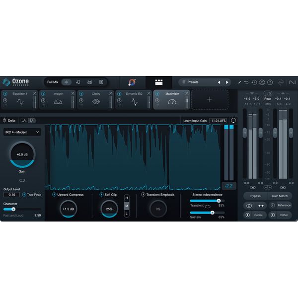 iZotope Ozone 11 Adv UG Ozone 11 Std
