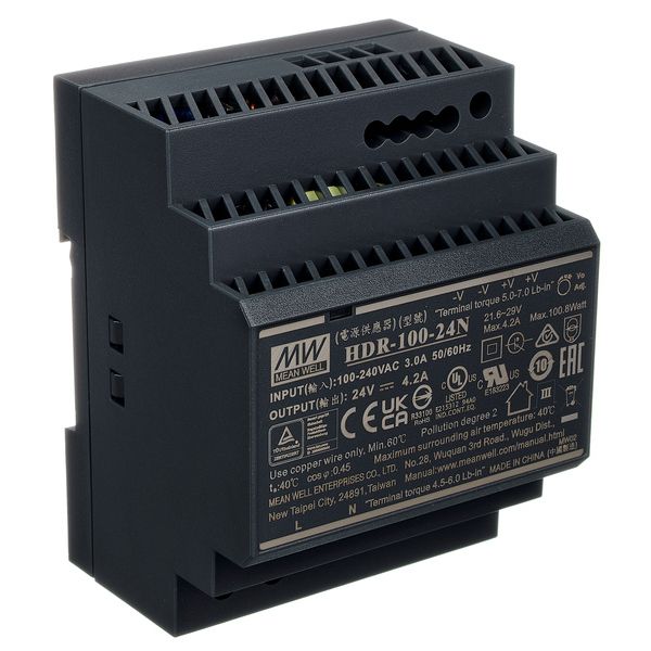 MeanWell HDR-100-24N Power Supply 4,2A