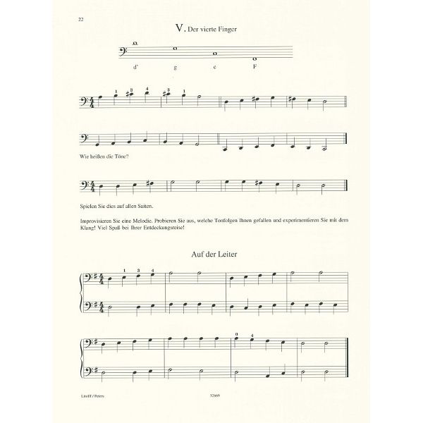 Edition Peters Cello Spielen 1