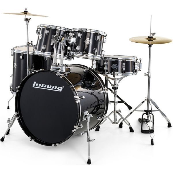Ludwig Accent Fuse 5pc Black