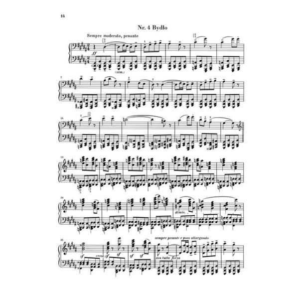 Henle Verlag Mussorgski Bilder Ausstellung