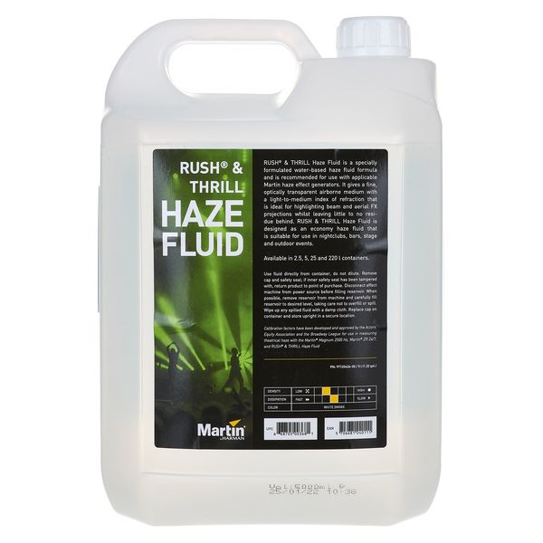 Martin by Harman Rush & Thrill Haze Fluid 5l