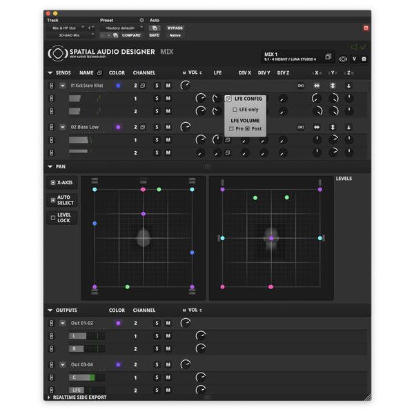 New Audio Technology Spatial Audio Designer - VProd
