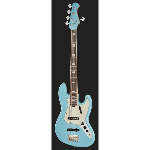 Harley Benton MV-5JB Daphne Blue w/Case