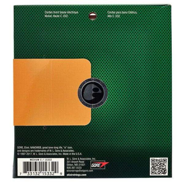 Elixir .032 Electric Bass String