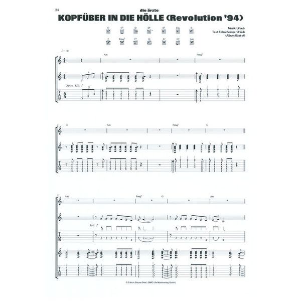 Bosworth rzte Bst Of Gitarre