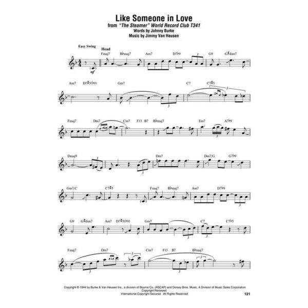 Hal Leonard Stan Getz Omnibook Eb