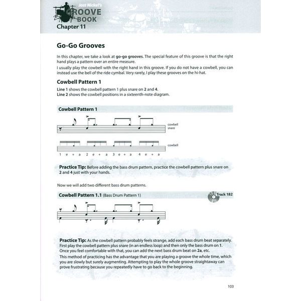 Alfred Music Publishing Jost Nickels Groove Book Engl.