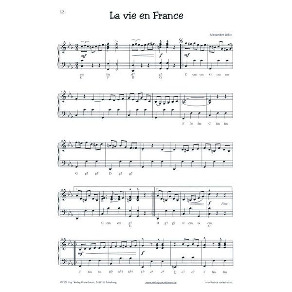 Purzelbaum Verlag Musette Bleu Deuxième