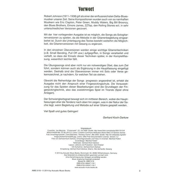 Acoustic Music Books Sweet Home Chicago