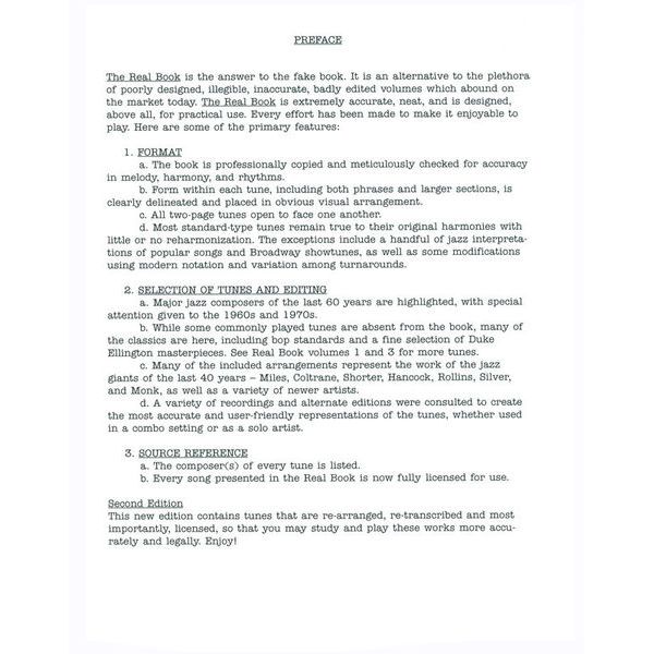 Hal Leonard Real Book 2 C