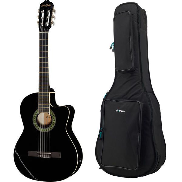 Harley Benton CG200CE-BK w/Bag