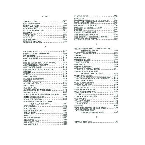 Hal Leonard Real Book 2 Eb