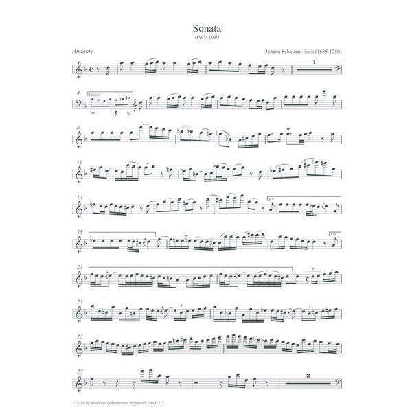 Johannes Bornmann Bach Sonate h-moll BWV 1030