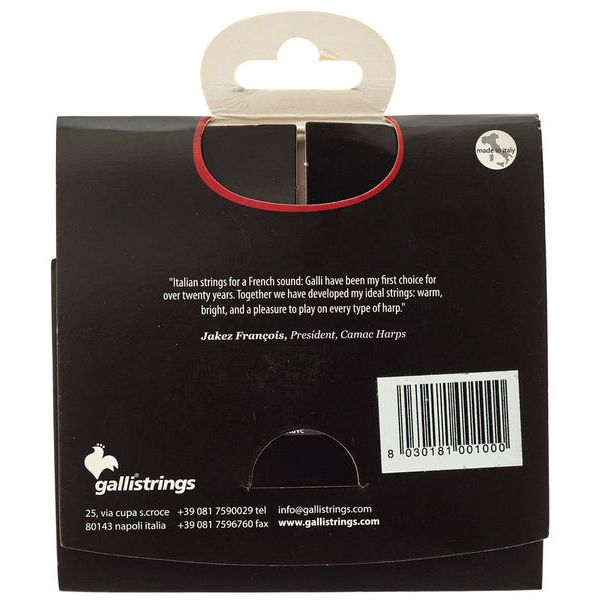 Galli Strings Lever Harp Bass Wire G37