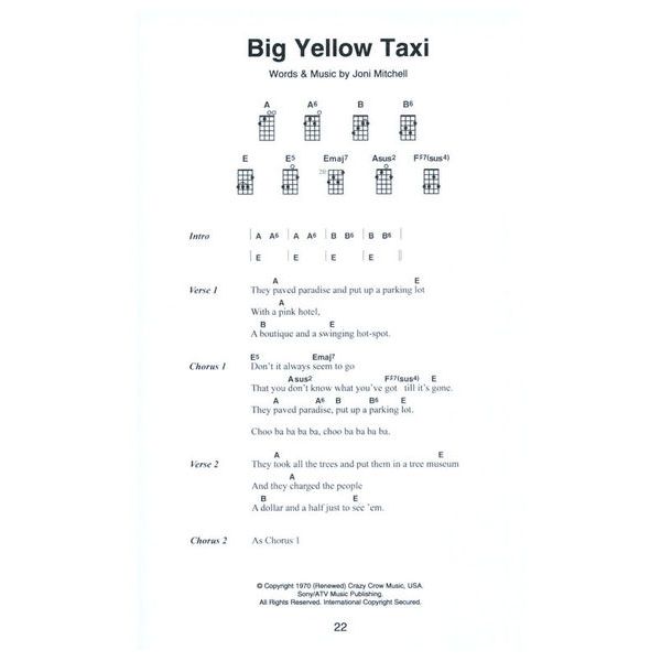 Wise Publications Little Black Book Classic Uku.