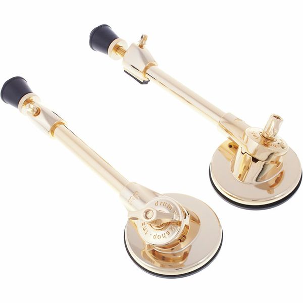 DW Bass Drum Legs Pair Gold